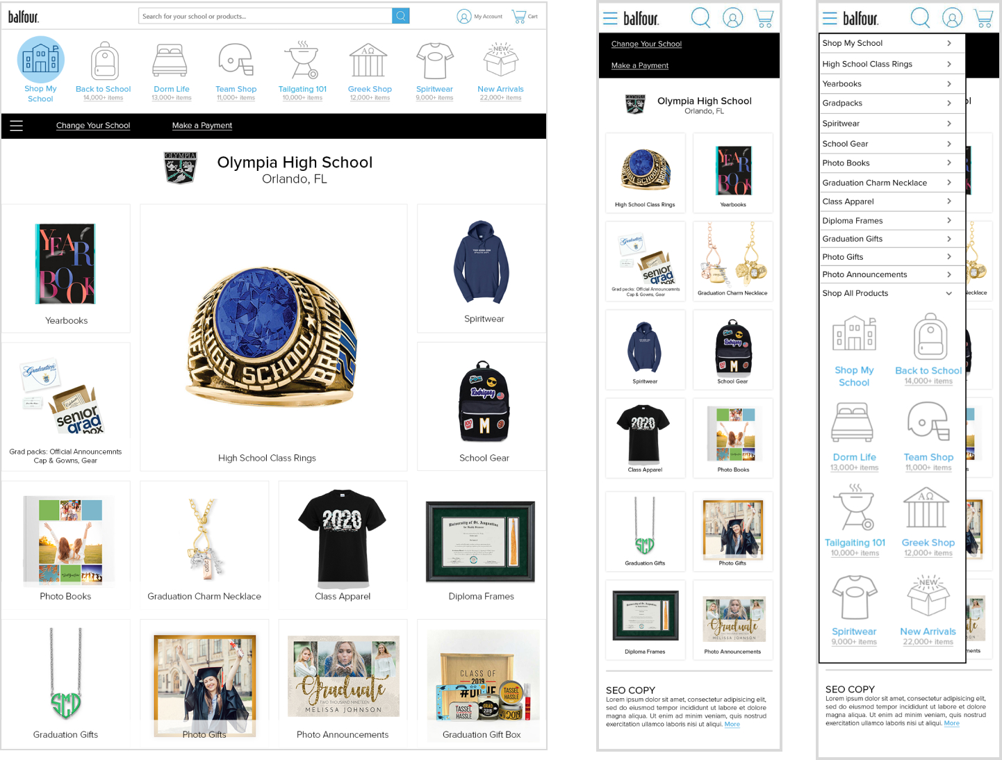 image of School SHop pages